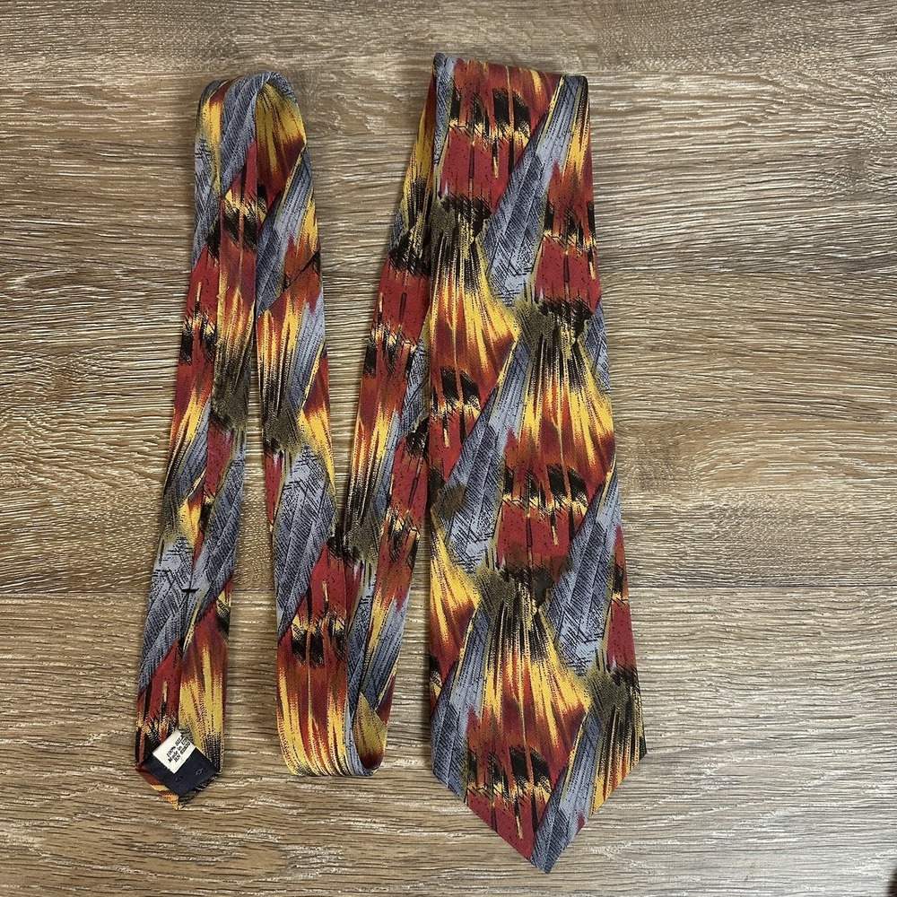 Molecular Expressions Mens Silk Tie by Stonehenge Abstract Art